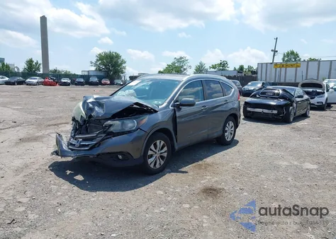 2014 Honda Cr-V Ex-L z USA, uszkodzony, nr VIN 5J6RM4H79EL043918